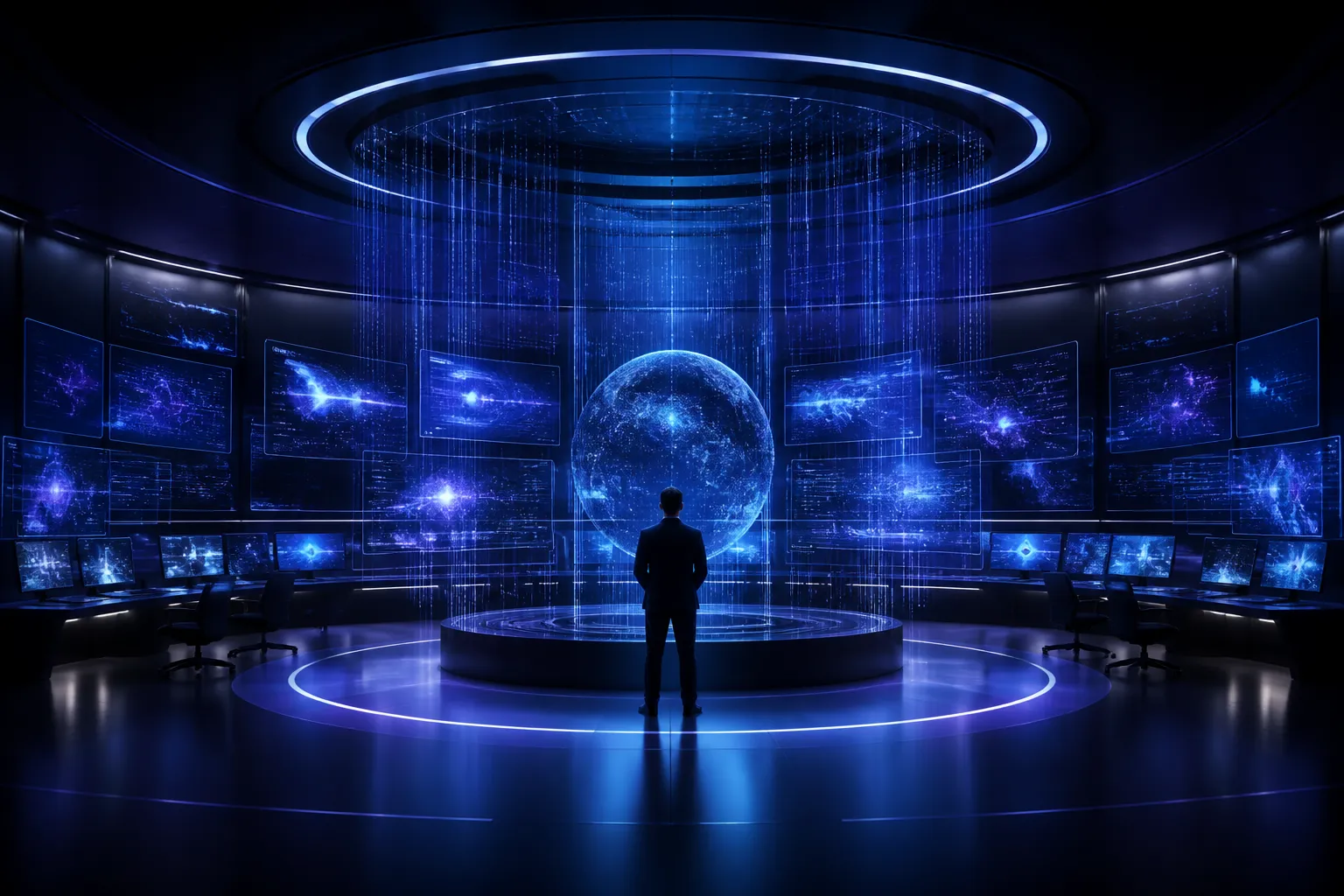 AI-powered business automation operations center