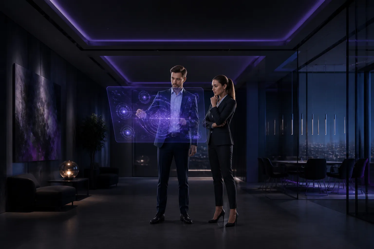 AISYSTRA certified AI strategist in a consultation session